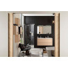 Niche horizontale H.41 x P.15 x L.40 cm finition noir mat Réf. N4C40010