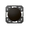 Legrand - poussoir simple dooxie 6a 250v finition noir - emballage blister Réf 95264