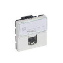 Prise RJ 45 Cat.6A STP 2 modules blanc LCS² Ref.076576