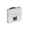 Prise RJ 45 Cat.6A STP 2 modules blanc LCS² Ref.076576