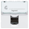 Prise RJ 45 Cat. 5e FTP 2 modules blanc LCS² Ref.076555