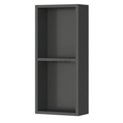 Niche verticale H.69 x P.15 x L.20 cm finition noir mat Réf. N6C20010