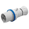 Fiche mobile droite hp - ip44/ip54 - 2p+t 16a 200-250v 50/60hz - bleu - 6h - cablage rapide Réf / GW60004FH