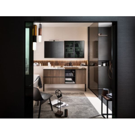 Dessus de commode P46 L80 origine noyer brun structuré Réf. PDC18046370