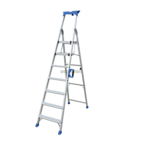 Marchepied 7 marches aluminium 221x135x57 cm Novipro