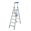 Marchepied 6 marches aluminium 198x120x54 cm Novipro
