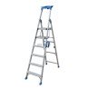 Marchepied 6 marches aluminium 198x120x54 cm Novipro