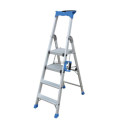 Marchepied 4 marches aluminium 150x88x49 cm Novipro