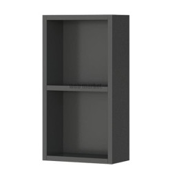 Niche verticale H.55 x P.15 x L.20 cm finition noir mat Réf. N5CF20010