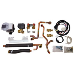 Kit 2 zones DUO : pour gestion d'une seconde zone de chauffage, émetteurs hydrauliques identiques ou différents. réf: 526812