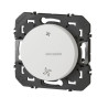Legrand - poussoir commande vmc dooxie finition blanc Réf 600006
