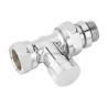 Té de réglage chromé RLV 1/2". 003L0274
