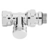 Té de réglage chromé RLV 1/2". 003L0274