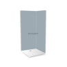 Decofast kit de base gris anthracite 200x90cm avec profil et cale de montage Réf 400328