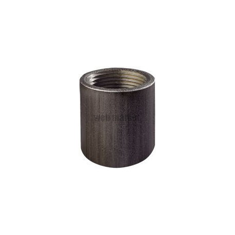 Manchon 2701 tube soudé filetage cylindrique longueur 43mm noir D26x34 réf.MAN26
