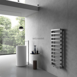 Radiateur eau chaude STEP B Blanc Perle 1240x600x107 653W  Réf. SEM060B16IR01NNN01