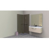 Decofast kit d'extension taupe 200x90cm avec profil et cale de montage Réf 400329