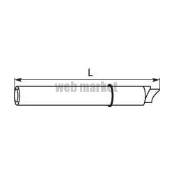 Terminal horizontal Condens diamètre 60 - 100 mm Réf. 0020219520