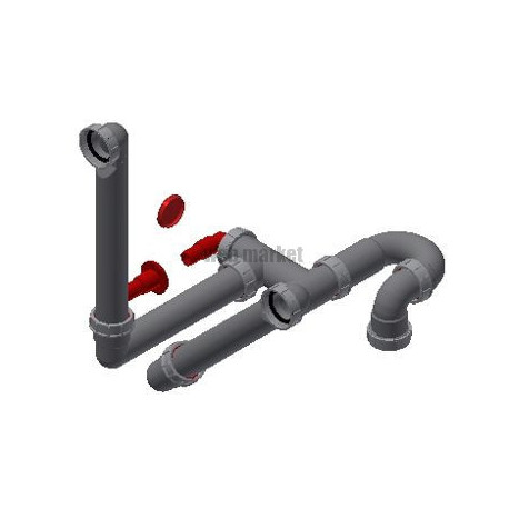 Siphon deux cuves réf : 626699