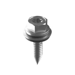 Vis auto-taraudeuse 6.0 x 25 mm SW10 HEX/T30 sachet de 200 pièces ESDEC ClickFit EVO Réf. 1008085