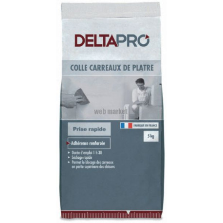 Colle à carreaux plâtre DELTAPRO sac de 5kg