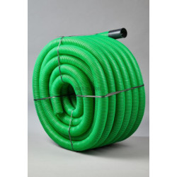 Fourreau annelé vert diamètre 40 mm couronne de 50 mètres