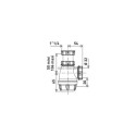 Siphon Altech bidet diamètre 32 blanc