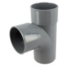 Culotte mâle femelle 87°30 simple diamètre 75mm Réf. UBP18