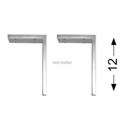 Paire de pieds réglable hauteur 120 mm avec vis réf. 924816