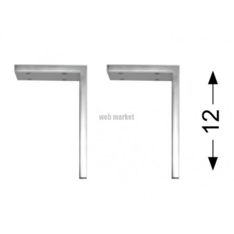 Paire de pieds réglable hauteur 120 mm avec vis réf. 924816