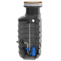 Station de relevage eaux usées à enterrer SANIFOS 1600, boîtier de commande ZPS1 Réf TANK-001