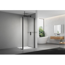 Fixation plafond paroi ALTERNA PLENITUDE WALK noir mat