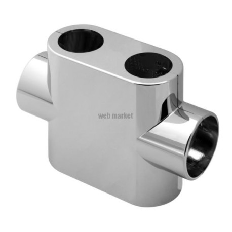 Cache design pour «Multiblock T» pour modèle droit, chromé Réf.1184097
