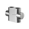 Cache design pour «Multiblock T» pour modèle droit, chromé Réf.1184097