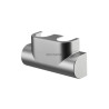 Cache design pour «Multiblock T, TU, TQ» pour modèle équerre, chromé Réf.1184098