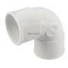 Coude simple femelle femelle 87°30 diamètre 32mm blanc Réf. UCF88B