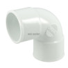 Coude simple femelle femelle 87°30 diamètre 32mm blanc Réf. UCF88B