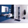 Equerre Alterna Zao 35 cm acier gris mat