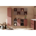 Caisson roulant avec assise Alterna Plénitude L50 x h40cm x p40cm Terracotta