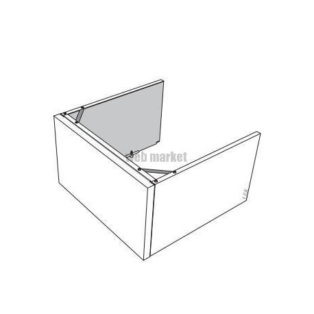 Cache supérieur pour F730/F750 hauteur de 2450 mm Réf. N089756