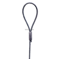 Système de suspension par câble HF Express N° 1 (15kg) L EGAL 5 m embout Boucle (Sachet de 10) réf.XP15FR