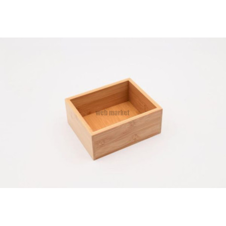 Rangement séparateur de tiroir Alterna bambou rectangulaire moyen