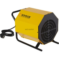 Chauffage portable air pulsé électrique 230 volts