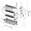 MITSUBISHI ELECTRIC M21L4V049 LOCK SHAFT VOLET BAS - REPERE 15