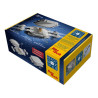 Boite 4 entrées + gel + bornes 5 pôles, diam. câble mini EGAL 10mm, maxi EGAL 16mm, IP68 ref.READYBOX