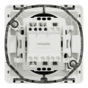 Mureva Styl - Va et vient - composable - IP55 - IK08 - connexion auto - gris Réf.MUR37021