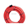 Gaine Janoflex annelée rouge diamètre 40mm couronne de 50 mètres