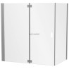 Capsule pare-bain d'angle 140x90cm réf. E6D129-GA