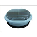 Entrée/sortie d'air murale PVC diamètre 125 mm Réf 296071