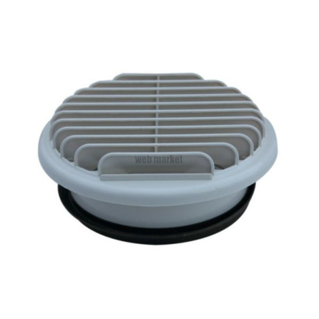 Entrée/sortie air murale pvc diamètre 125 mm Réf 464057